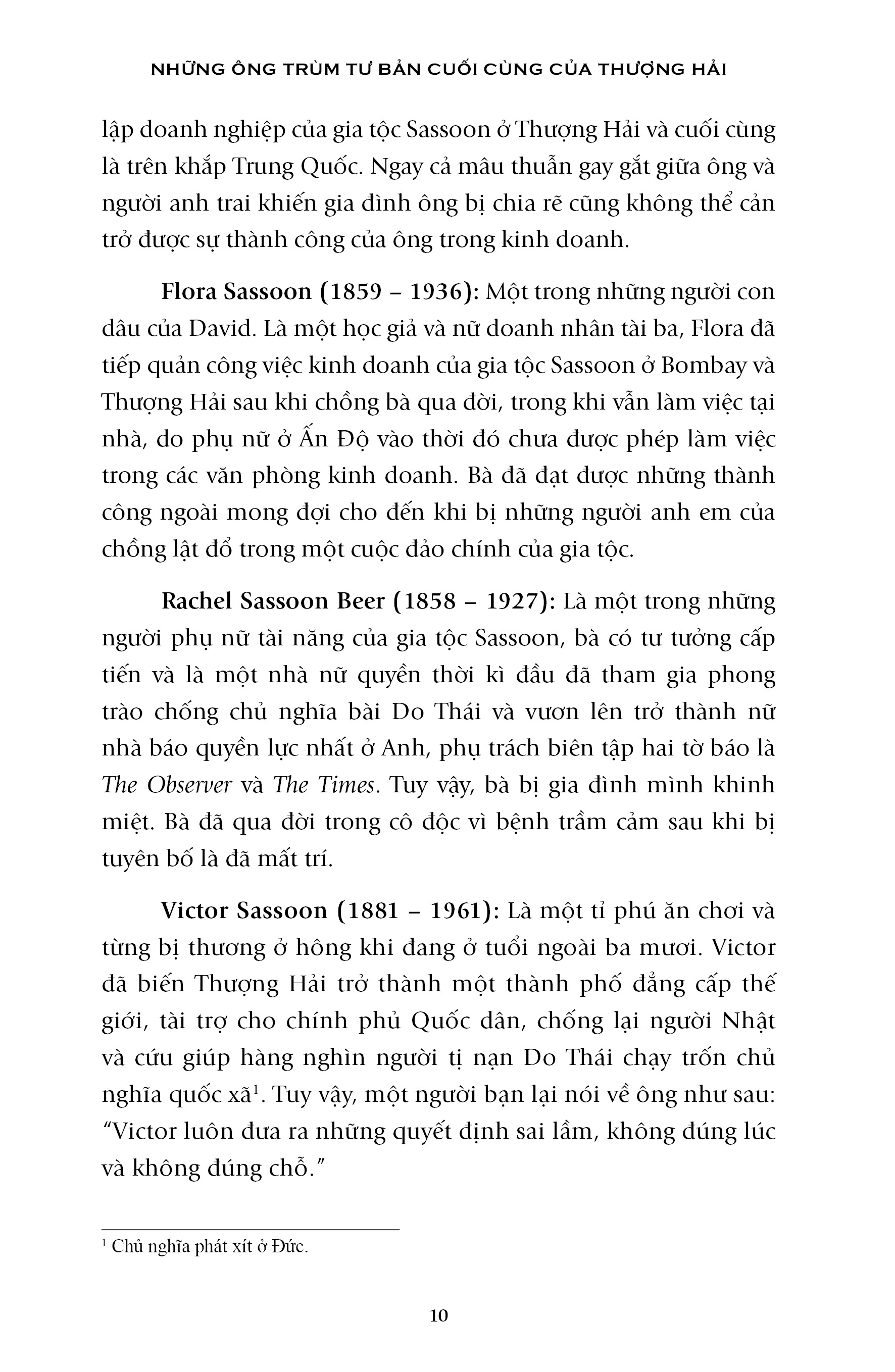 Những Ông Trùm Tư Bản Cuối Cùng Của Thượng Hải    Hai Đế Chế Kinh Tế Do Thái Cạnh Tranh Giúp Tạo Nên Trung Quốc Hiện Đại