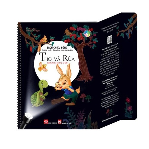 Sách Chiếu Bóng - Cinema Book - Rạp Chiếu Phim Trong Sách - Thỏ Và Rùa