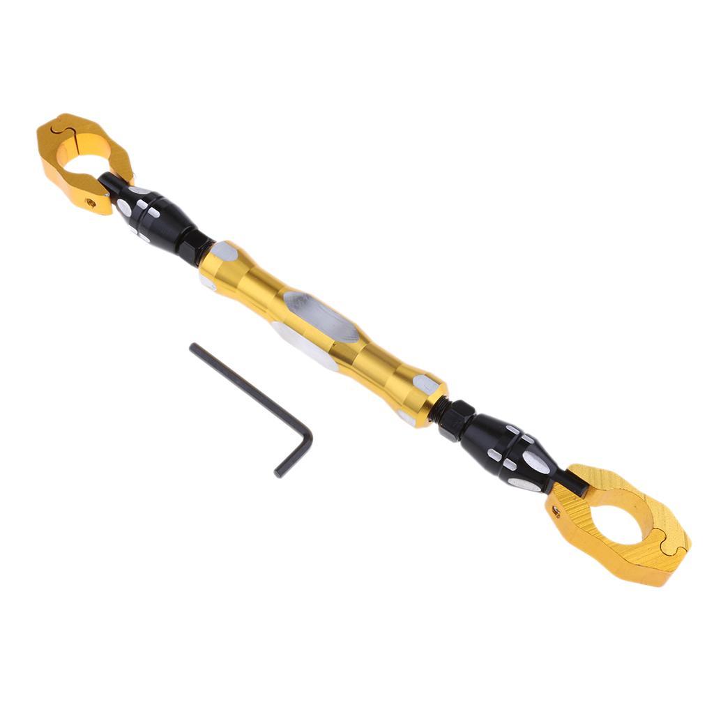 7/8" 22mm Motorcycle Adjustable Handlebar Cross Bar Steering Strength Lever Bar Balance Beam
