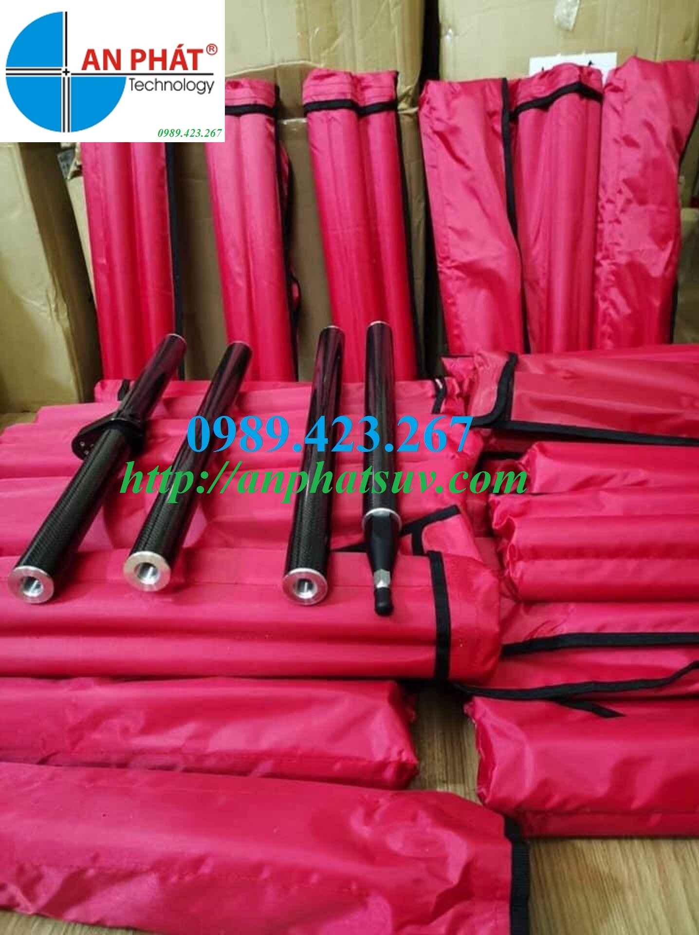 SÀO GPS RTK CACBON 4 ĐOẠN