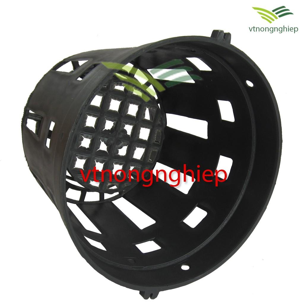 Chậu nhựa trồng lan phi 14-16 cm