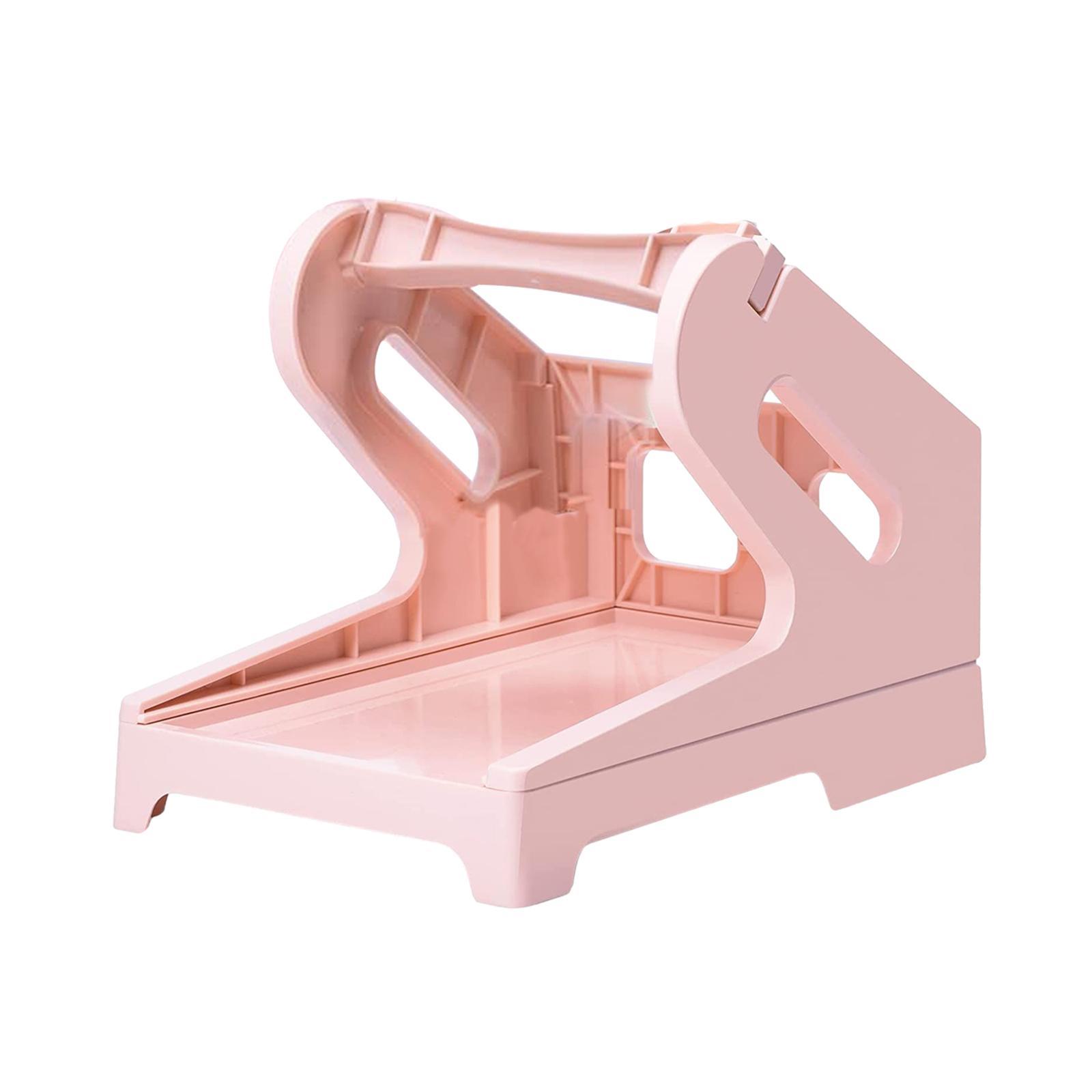 Label Holder for Rolls and Fanfold Labels Mulifunctional Easy to Install Shipping Label Stand Printer Holder for Factory Home