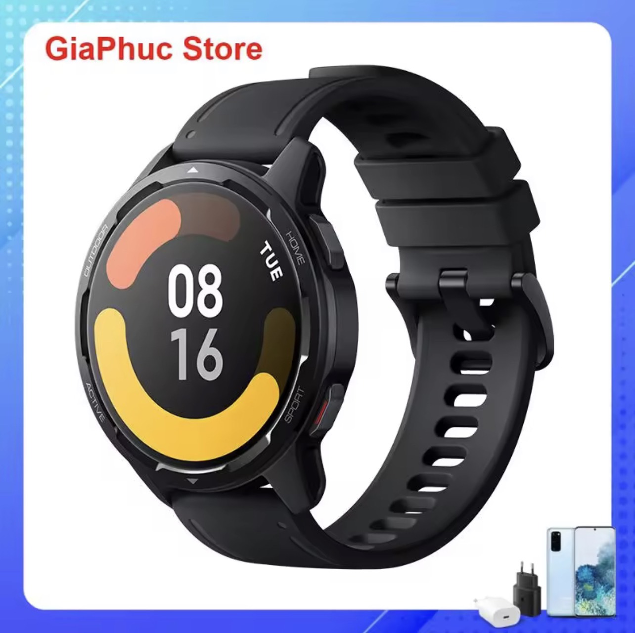 Đồng Hồ Thông Minh Xiaomi Watch S1 Active 47mm - Hàng Chính Hãng