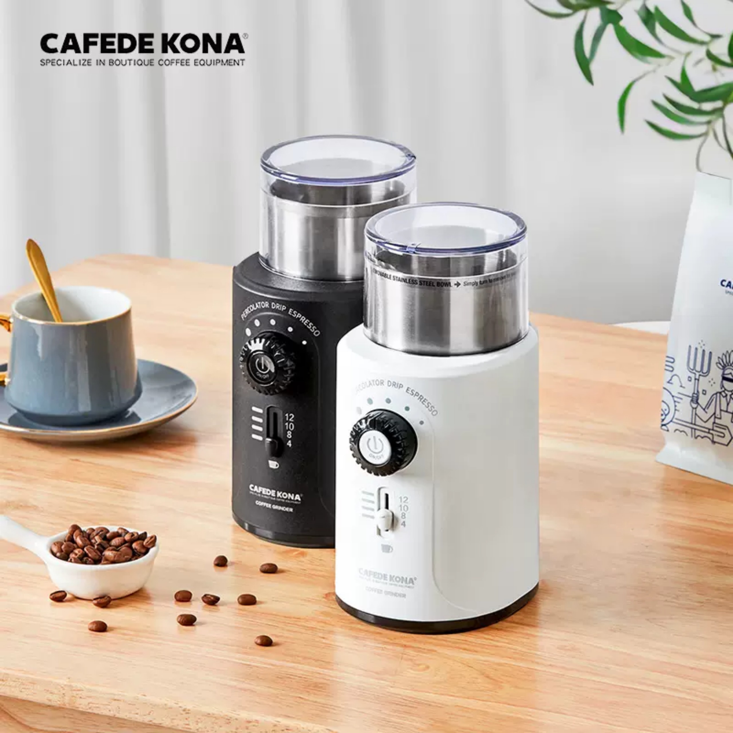 Máy xay cà phê ngũ cốc đa năng dạng đứng CAFE DE KONA