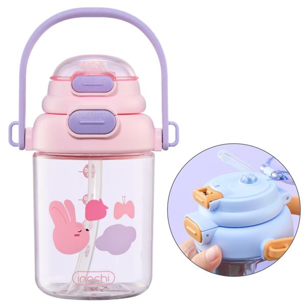 Bình Nước Kita Pop 560 ml - Inochi XL-2401 - Màu Hồng