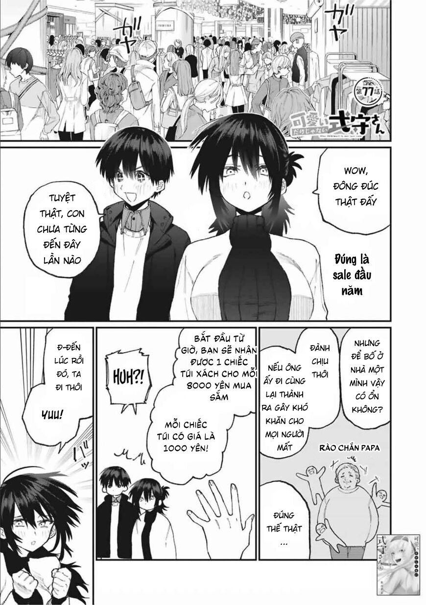 bạn gái tôi không chỉ dễ thương... chapter 77 1