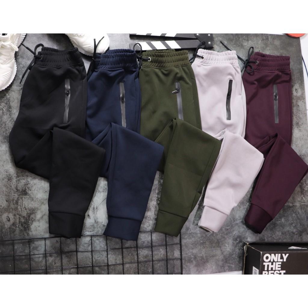 QUẦN THUN NAM DÀI VẢI THUN THỂ THAO CÓ SIZE XXL DƯỚI 83KG