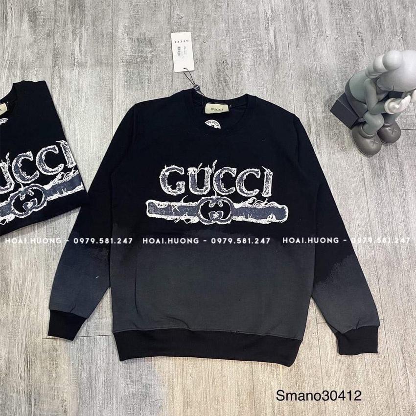 Áo Sweater G.C Unisex Nam Nữ Form rộng Nỉ Bông In Nhiệt Ảnh Thật Video