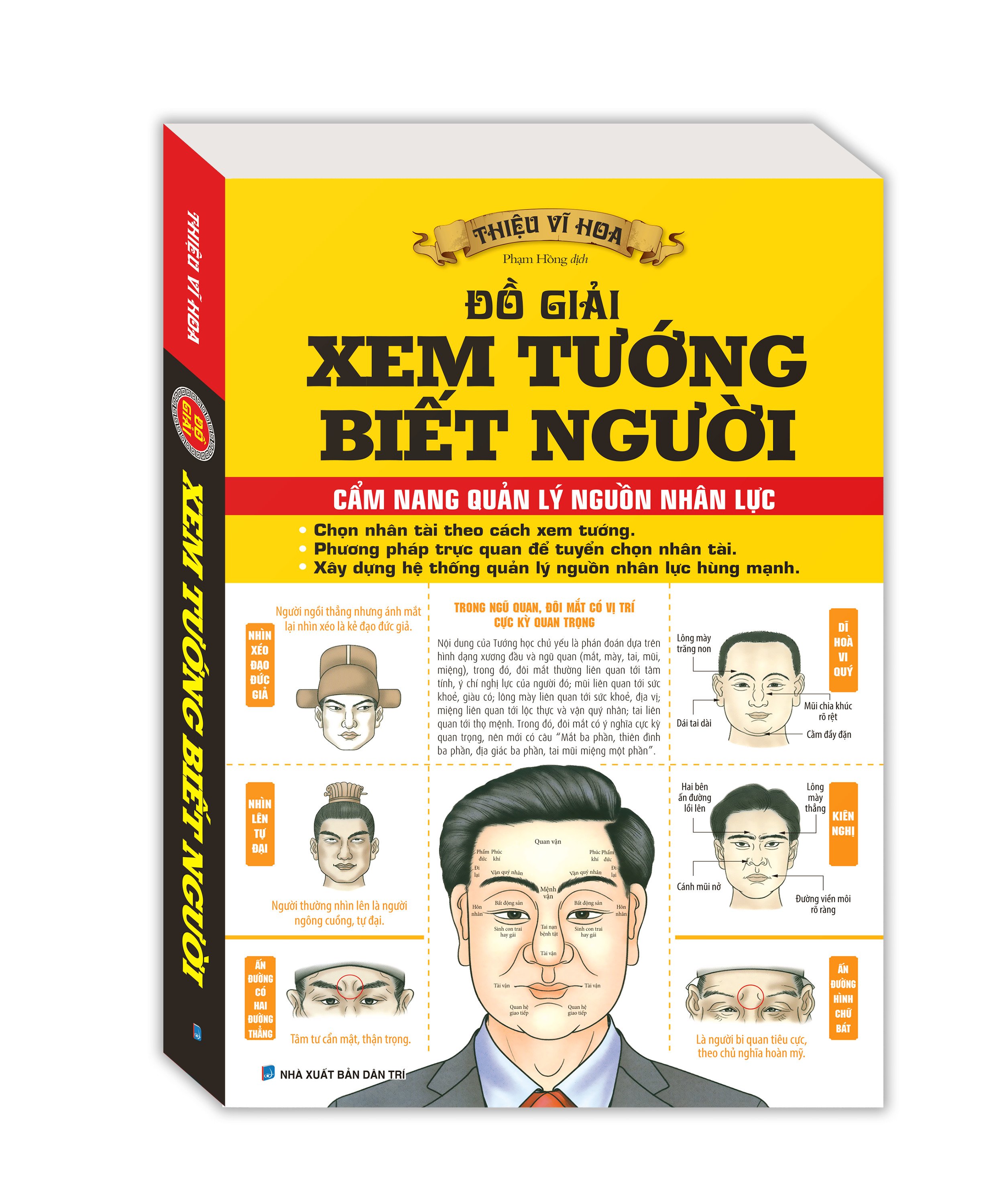  Đồ Giải Xem Tướng Biết Người - Cẩm Nang Quản Lý Nguồn Nhân Lực  tặng sổ tay