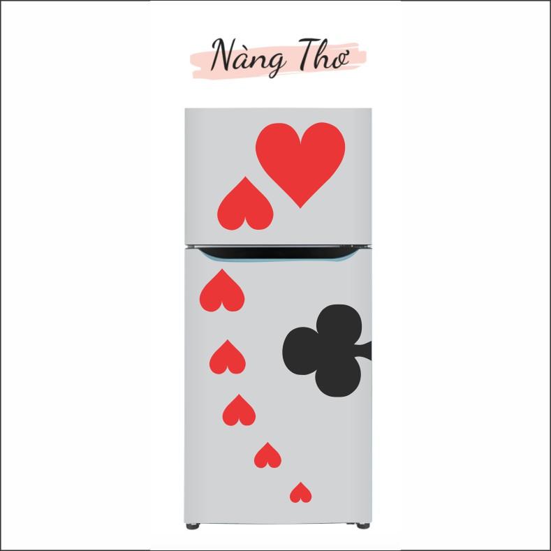 Miếng decal dán tủ lạnh Siêu Sáng Tạo