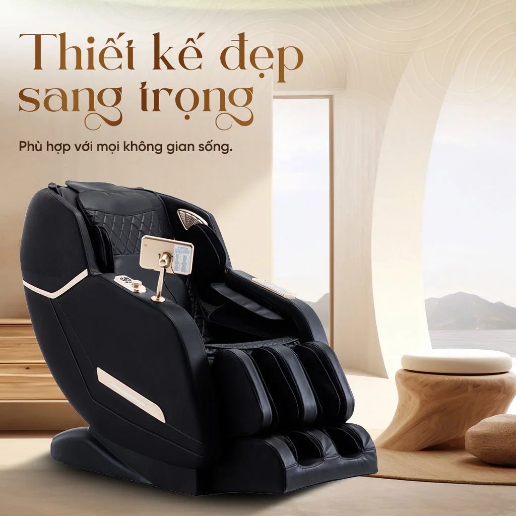 Ghế Massage Toàn Thân Giá Rẻ Lifesport LS-678,Ghế Massage Với 20 Bài Massage Tự Động Chuyên Nghiệp, BH 6 Năm