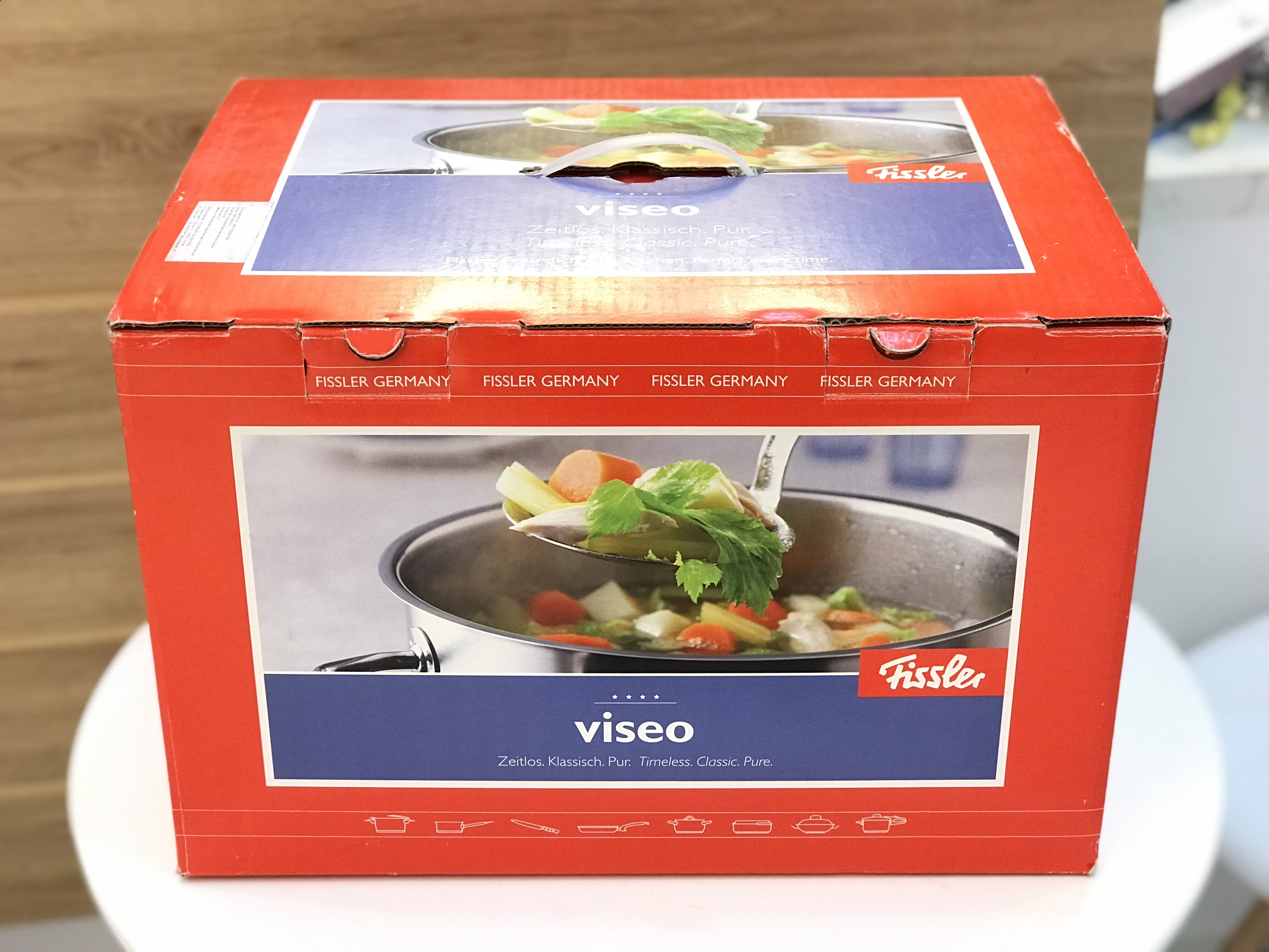 Bộ nồi inox cao cấp Fissler Viseo 5 món - Sản xuất tại Đức - Hàng chính hãng