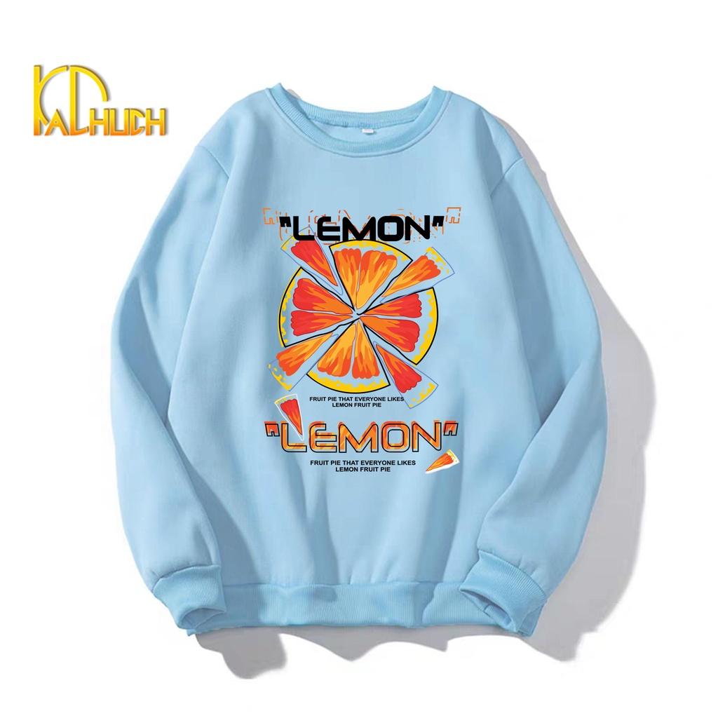 ÁO SWEATER NỮ IN LEMON