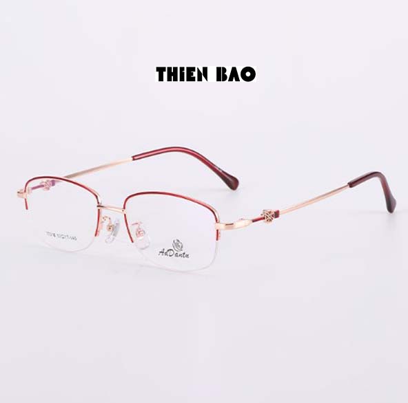 Kính lão thị, viễn thị xẻ cước thời trang NAM NỮ ( Có 0 độ) Đọc sách rõ nét nửa viền tròng Nhật sáng rõ chuẩn độ Loại I cực đẹp