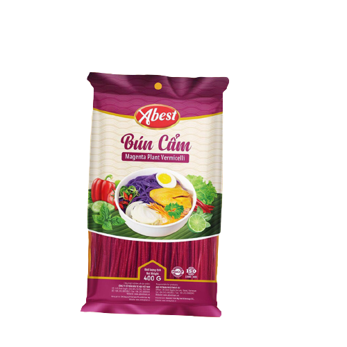 Bún cẩm khô ABEST gói 400G /Bún tươi Hữu cơ/Không phụ gia thực phẩm/không chất bảo quản