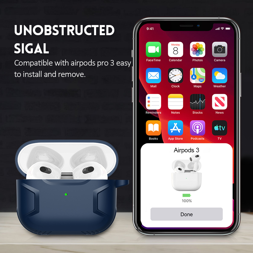 Bao Case TPU Mecha dành cho AirPods 3 - Hàng Chính Hãng