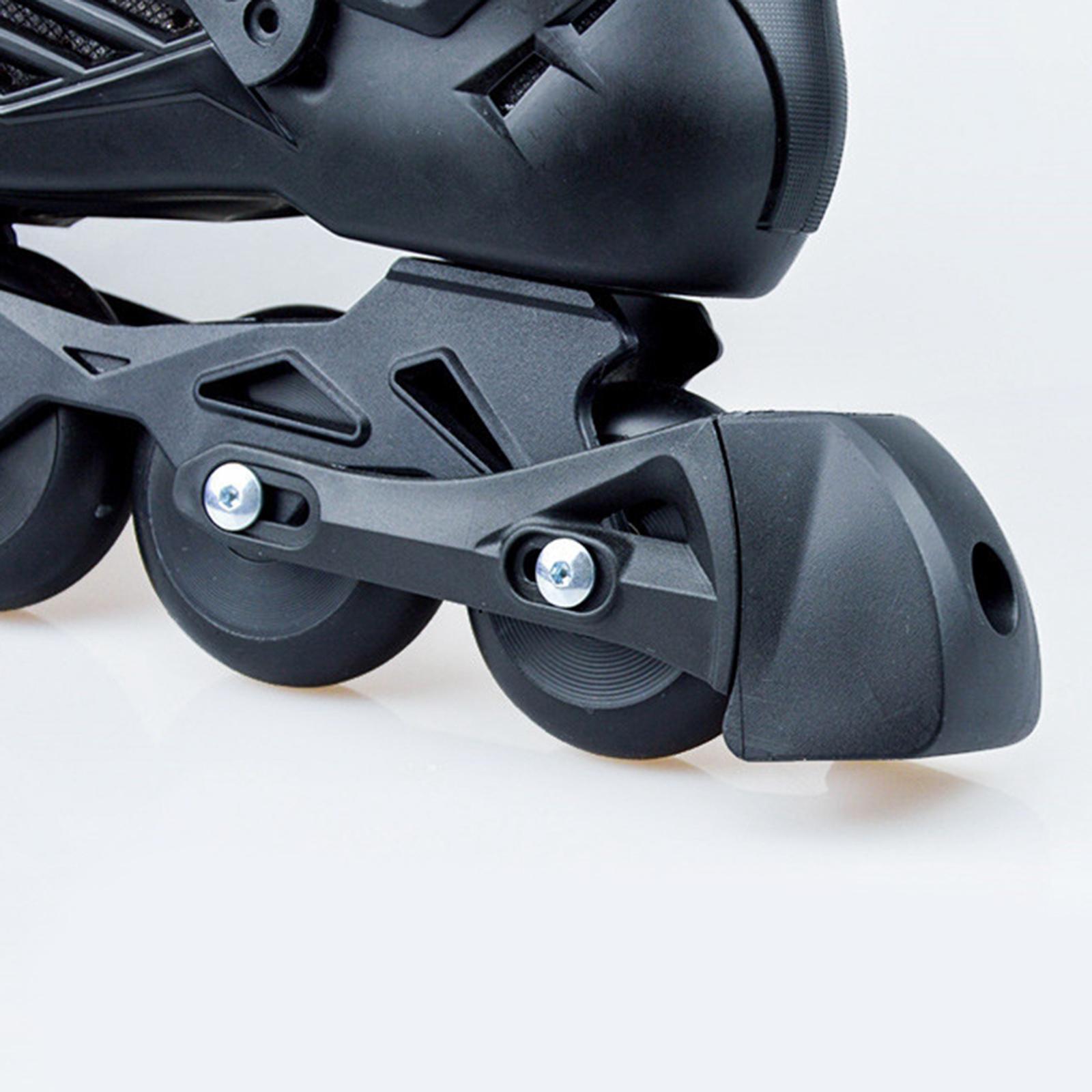 Roller Skate Brakes Pad Accessories, Universal Safety Stopping Parts Rollers Skating Block Stopper Inline Skates Accessory