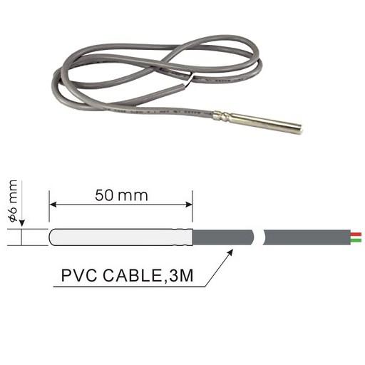 Cảm biến nhiệt độ NTC10K B=3950 dùng cho máy nước nóng năng lượng mặt trời