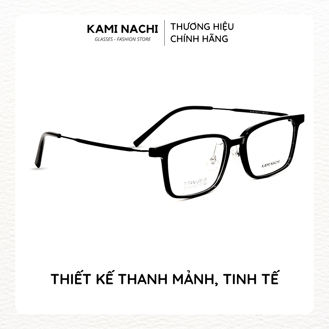 Gọng kính The Angel phiên bản Remi chất liệu Titanium mạ I-on mã 16104X KAMI NACHI