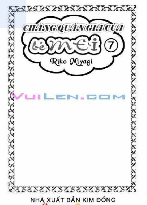 chàng quản gia của bé mei chapter 7 1