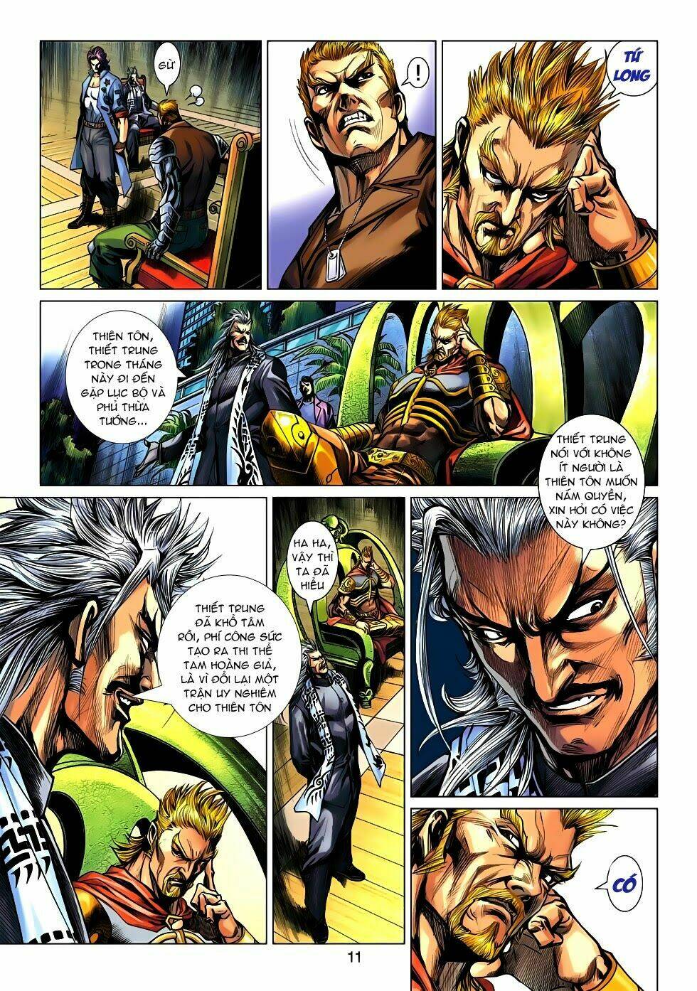 tân tác long hổ môn chapter 550 11