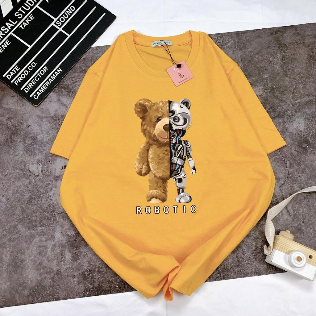 - Áo thun tay ngắn Be Yourself unisex size M L XL - GẤU ROBOT