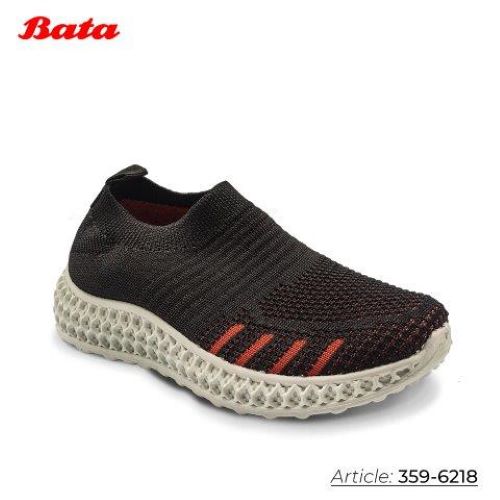 Giày sneaker trẻ em Thương hiệu Bata màu đen 359-6218