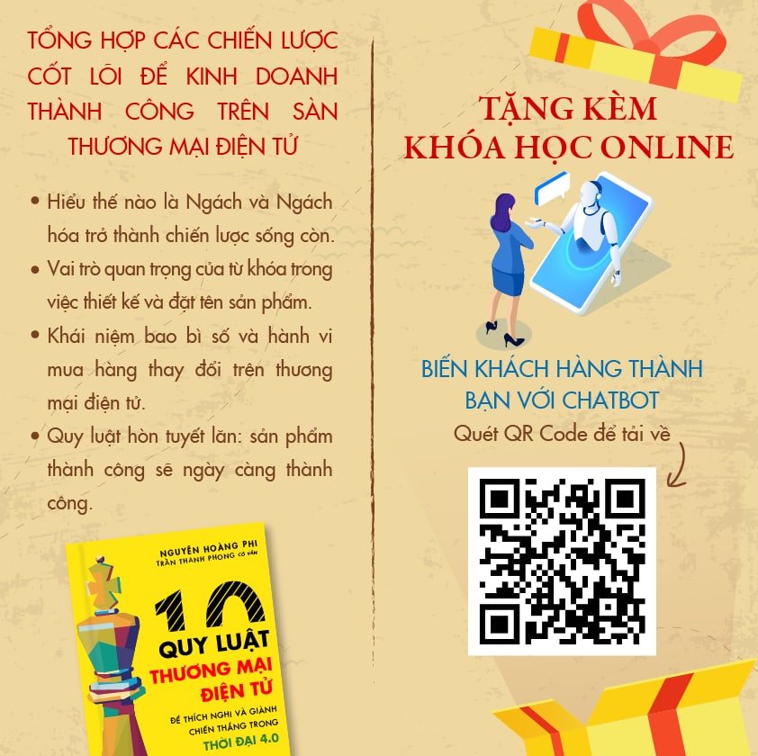 10 Quy Luật Thương Mại Điện Tử - Bộ Sách Trên Lưng Khổng Tượng - Kinh Doanh Online - Để Thích Nghi Và Giành Chiến Thắng Trong Thời Đại 4.0