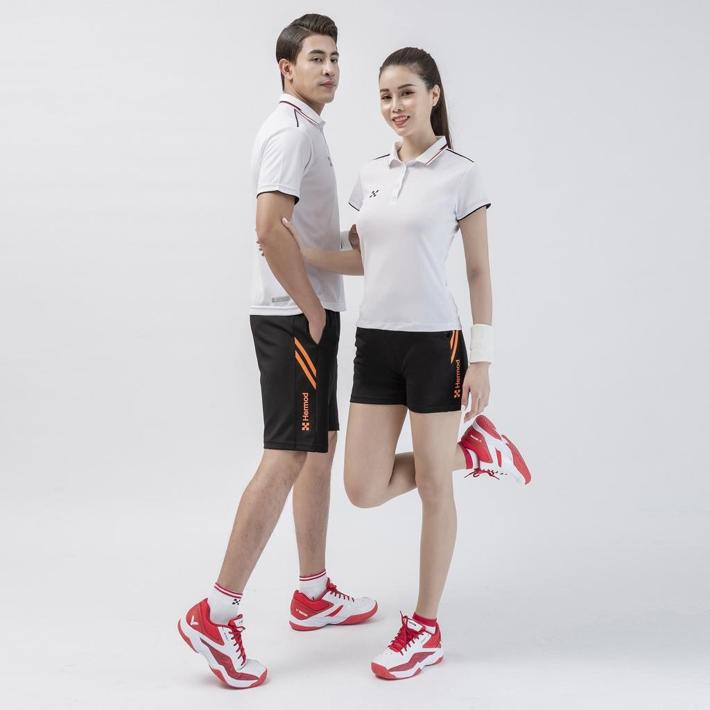 Bộ Đồ Thể Thao Nữ HERMOD Tennis, Cầu Lông, Bóng Chuyền, Vải Co Dãn, Thoáng Mát, Thấm Hút B02TR