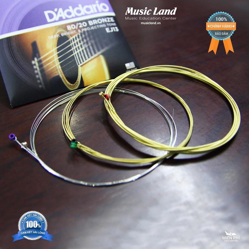 Dây Đàn Guitar Acoustic D'Addario EJ13 - Hàng Chính Hãng