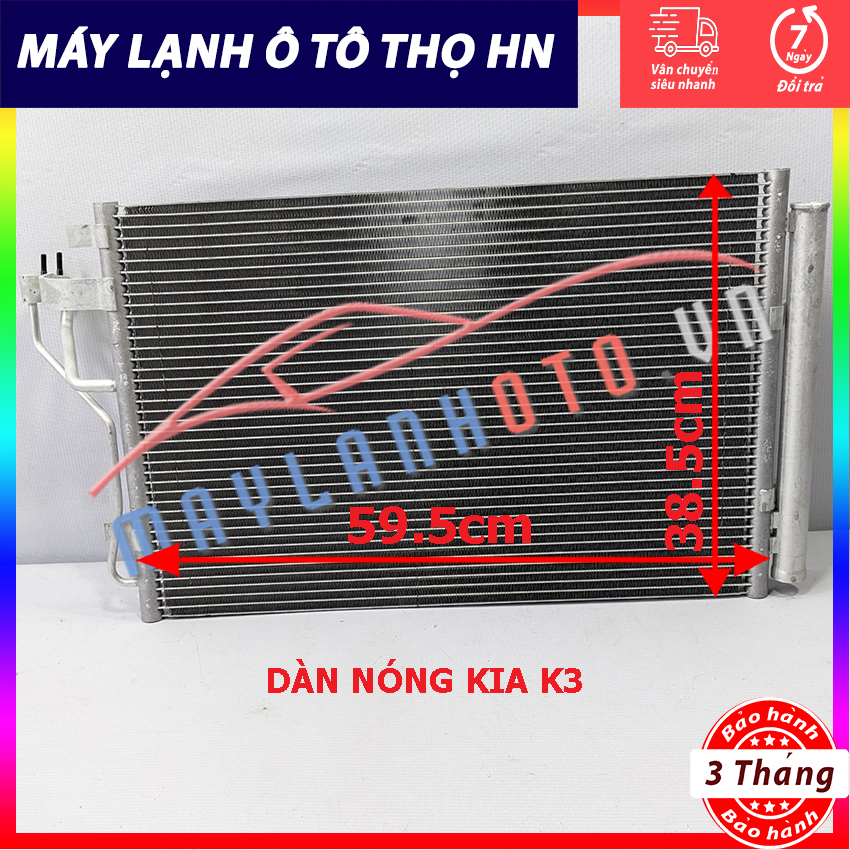 Dàn nóng Kia K3 / Elantra Hàng xịn Hàn Quốc