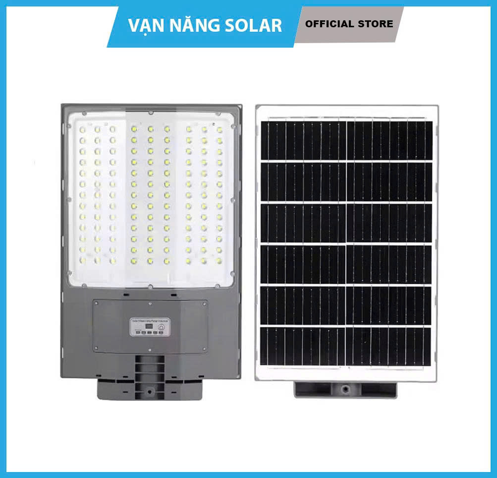 Đèn đường năng lượng mặt trời 3 mặt 400W