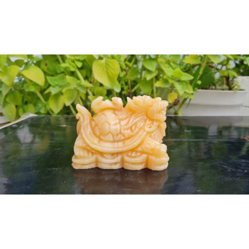 Long Quy đá Ngọc Hoàng Long nguyên khối 10cm, 12cm