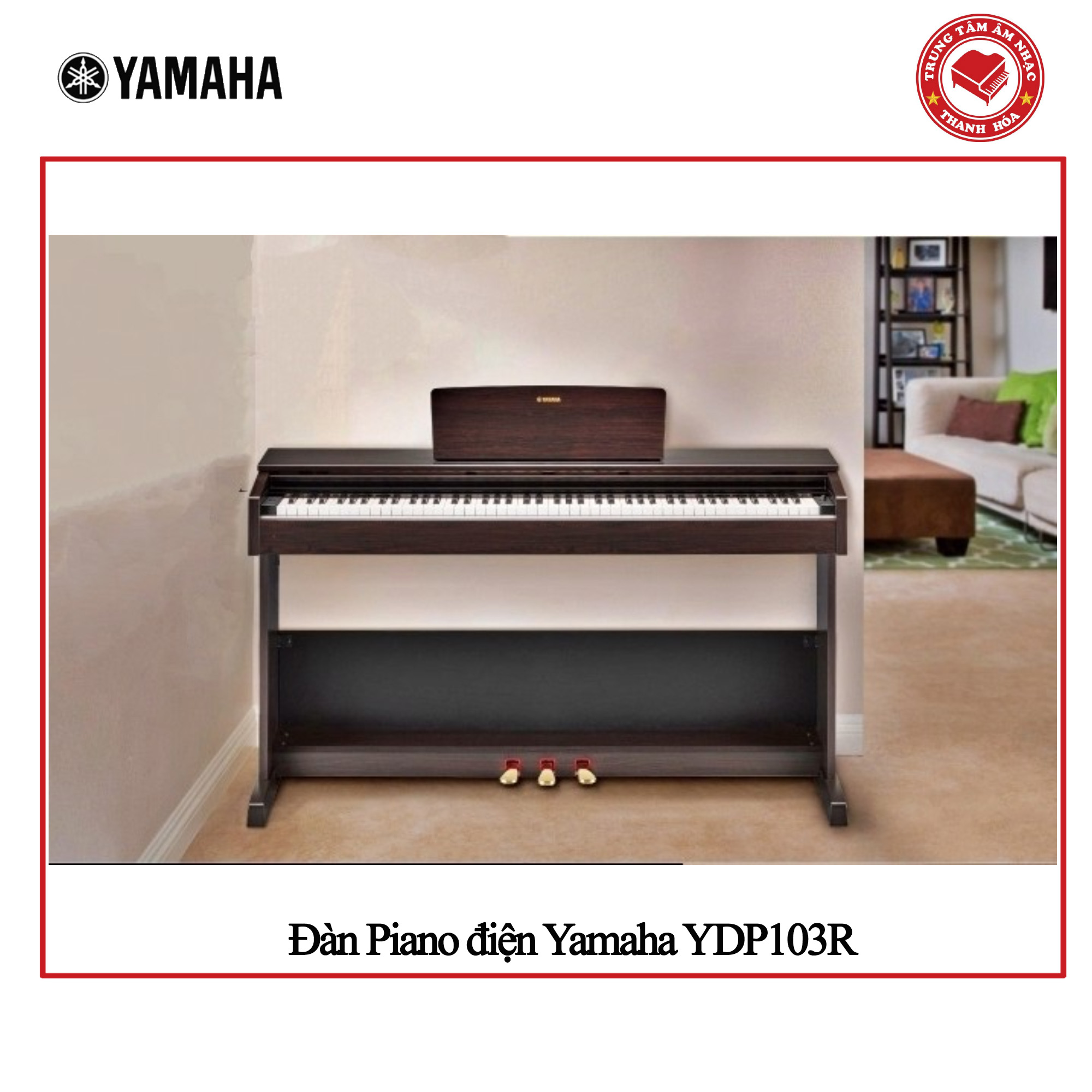 Đàn Piano điện Yamaha YDP103R - Hàng Chính hãng