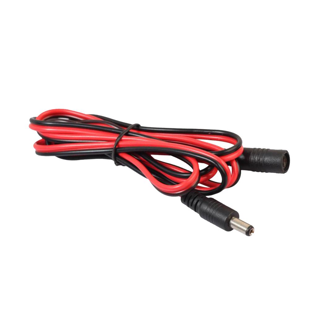5.5mm x 2.1mm Male to Female DC Power Extension Cable for Monitor Power