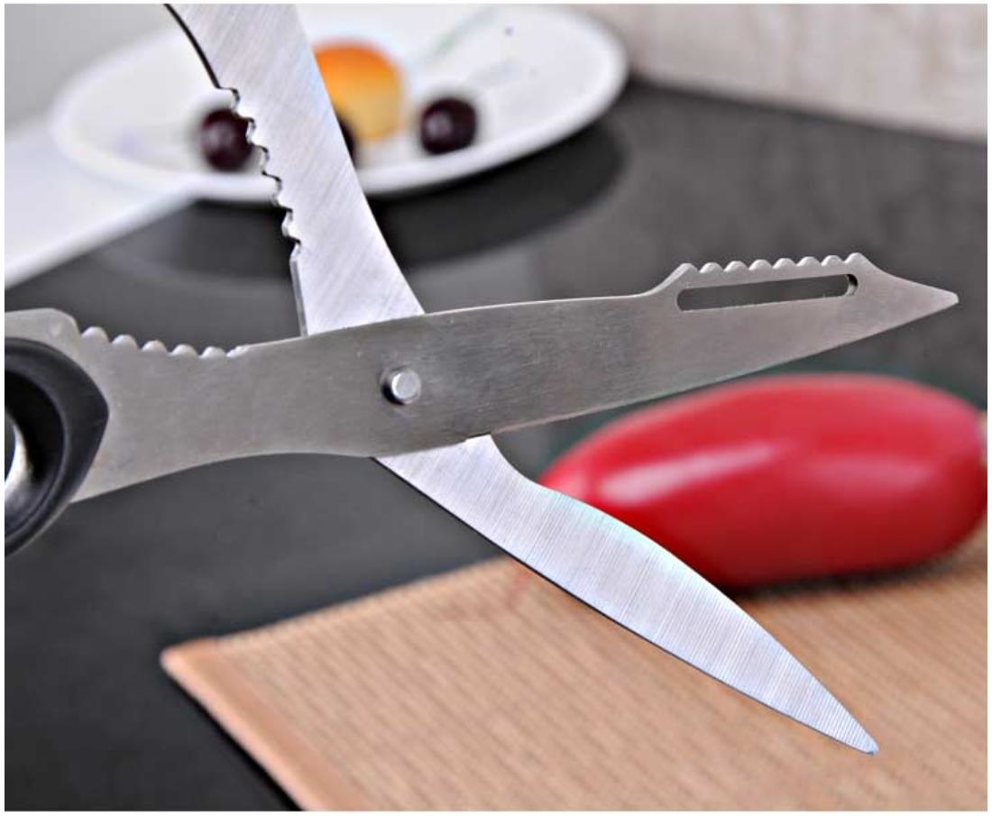 Kéo cắt càng cua Echo Metal, đầu kéo thiết kế để có thể tách và lấy thịt cua một cách dễ dàng, nhanh chóng - nội địa Nhật Bản