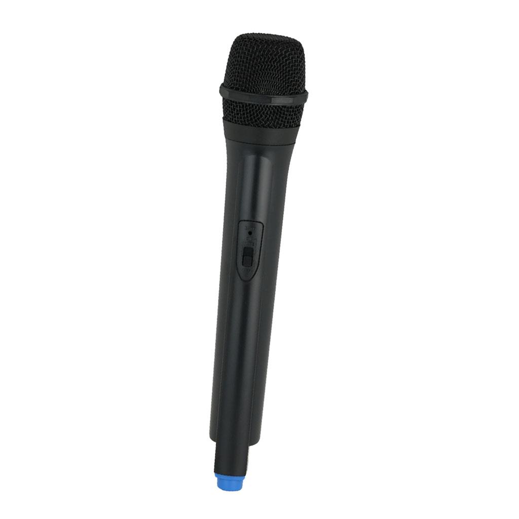 Cổ điển Nhựa Không Dây Đạo Cụ Micrô Fake Mic Đồ Chơi Cầm Tay