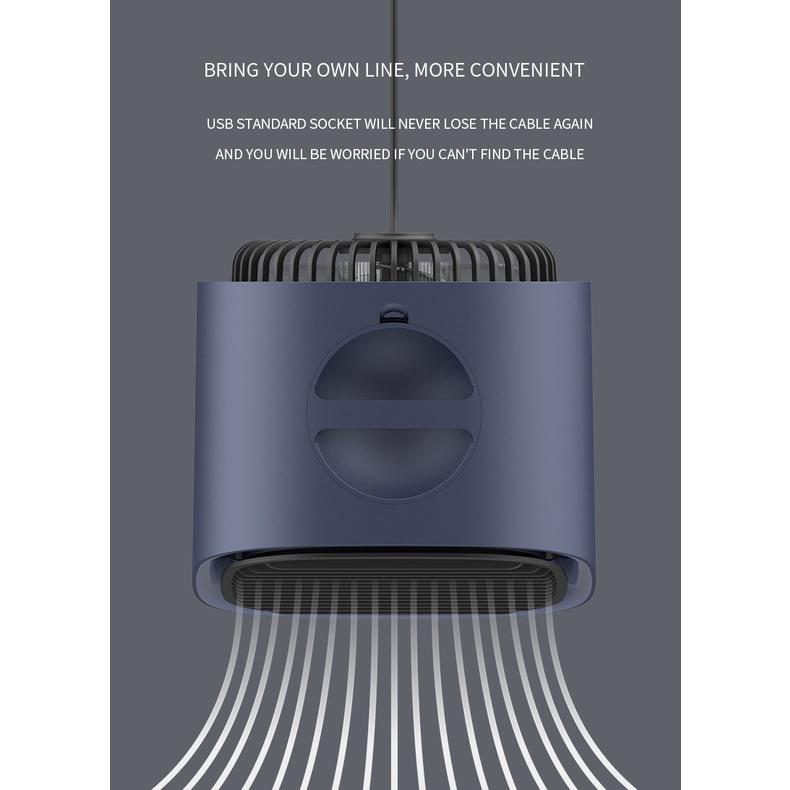 Quạt Điều Hòa Mini Để Bàn Làm Ẩm Không Khí usb Cho Nhà Ở/Văn Phòng