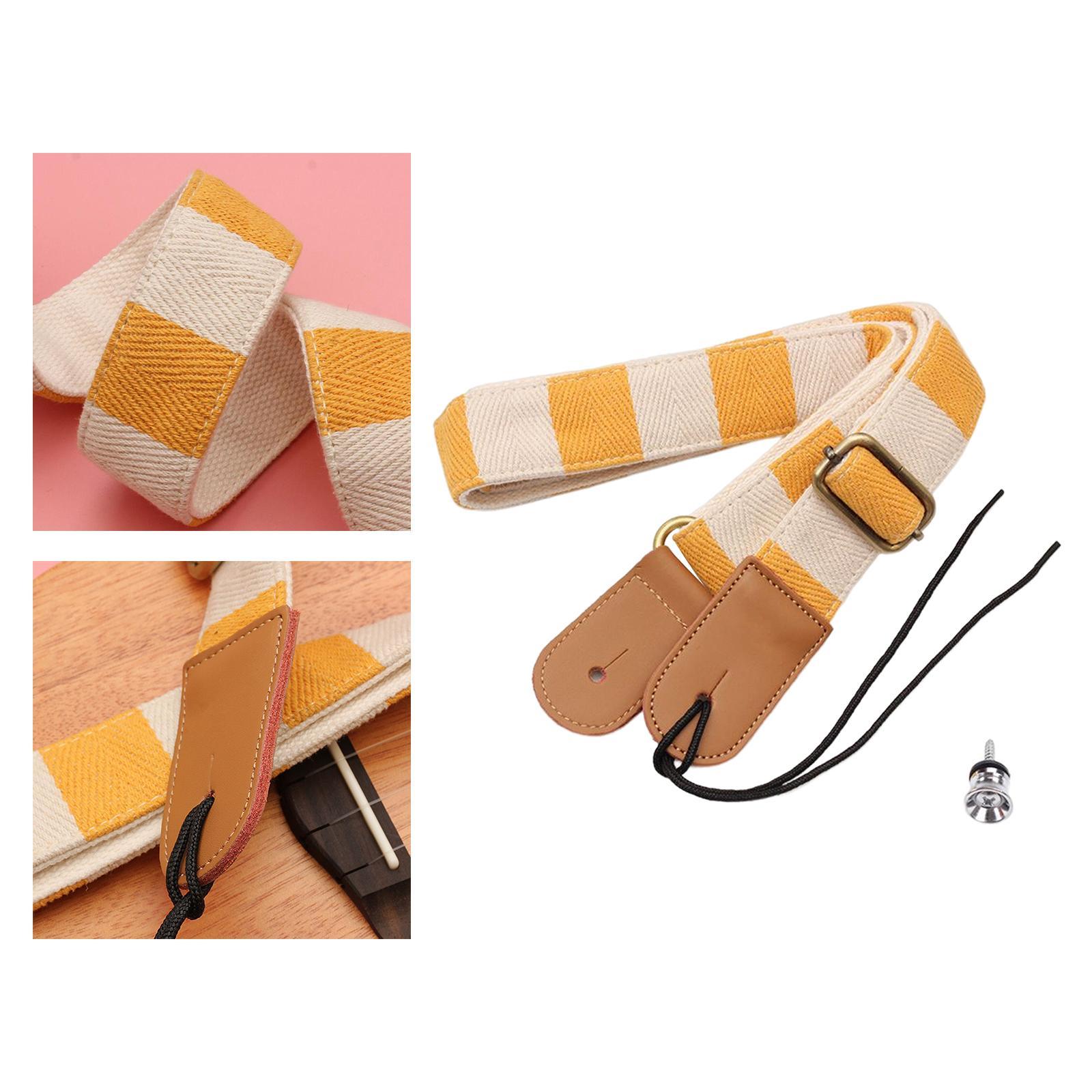 Ukulele Strap Musical Instrument Parts Professional Comfortable Portable Shoulder Belt