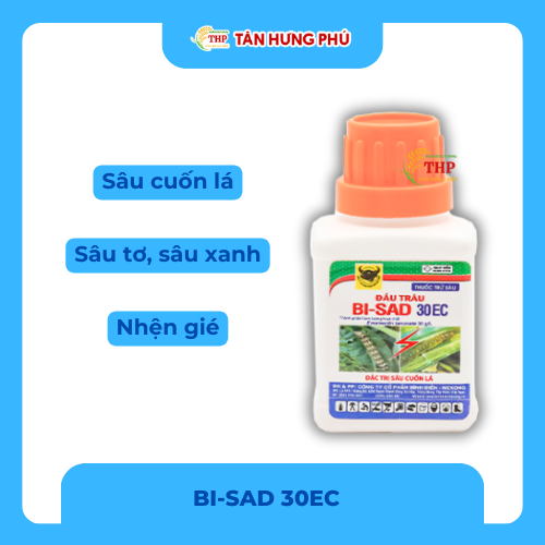 BI-SAD 30EC bảo vệ cây khỏi sâu cuốn lá chai 50ml (Chai 50ml)