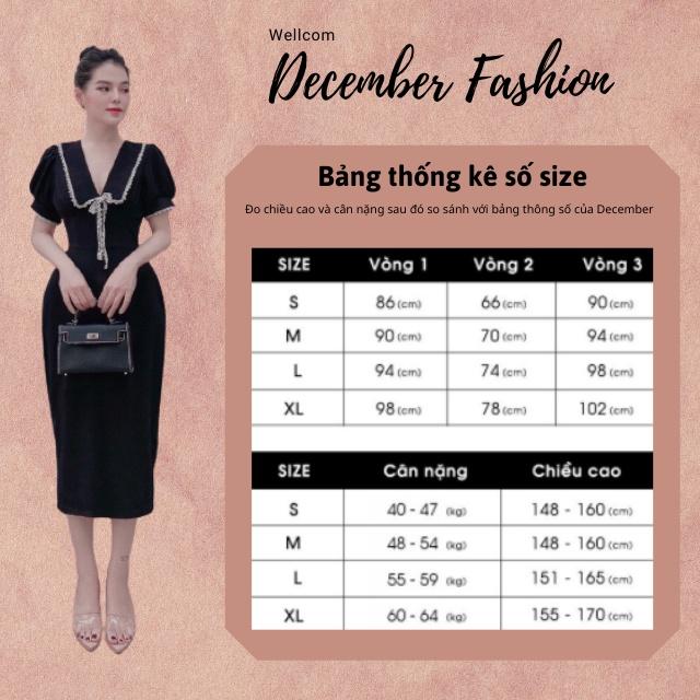 Đầm body nữ dáng dài, tay dài trễ vai, ôm dáng sexy, chất liệu len co giãn- December Fashion