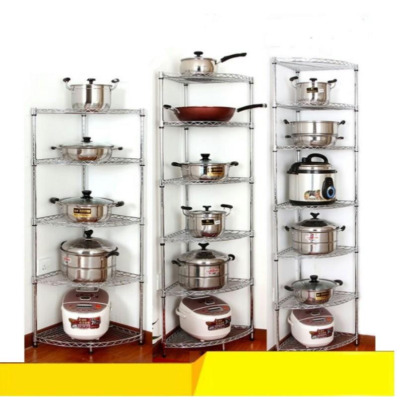 RE0385 Kệ để nồi xoong chảo inox 5 tầng 150cm- Kệ để xoong nồi inox - Kệ để gọn đồ - Kệ để đồ nhà bếp
