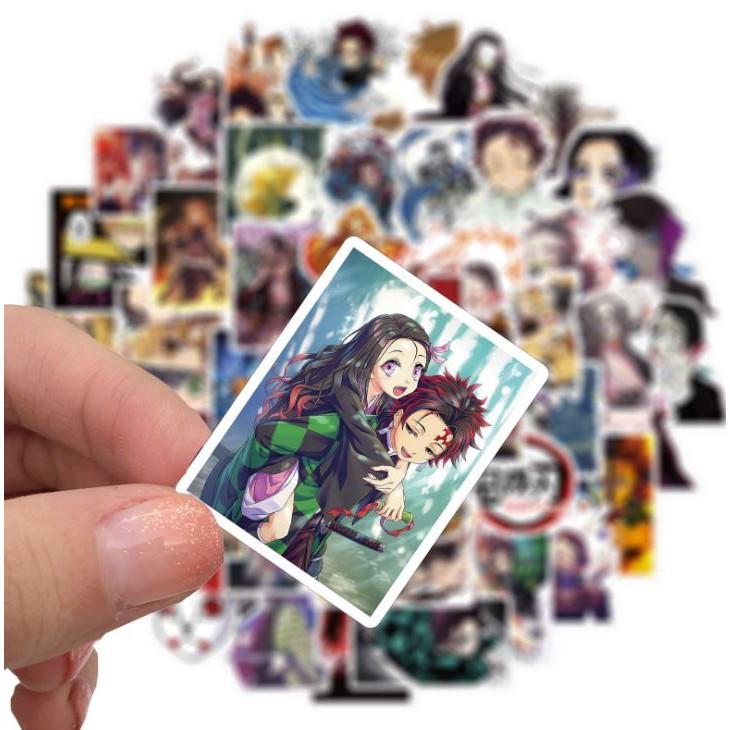 Sticker dán cao cấp Ghost Slayer Blade Unlimited Train Cực COOL ms#164