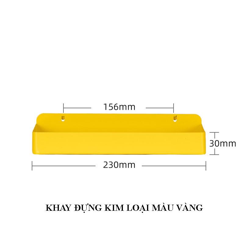 Khay đựng Dola Home kim loại - phụ kiện bảng pegboard để tai nghe, đồng hồ, loa, dụng cụ trang trí bàn làm việc