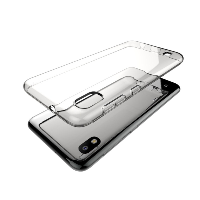 Ốp lưng dẻo dành cho Samsung Galaxy A10 hiệu Ultra Thin mỏng 0.6mm chống trầy - Hàng chính hãng