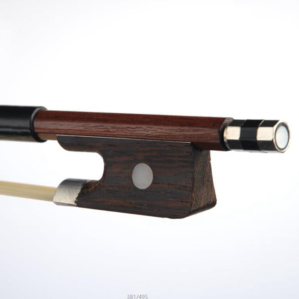 1 Piece Brazilwood Cello Bow Wooden Cello Bow Horsehair for Beginners