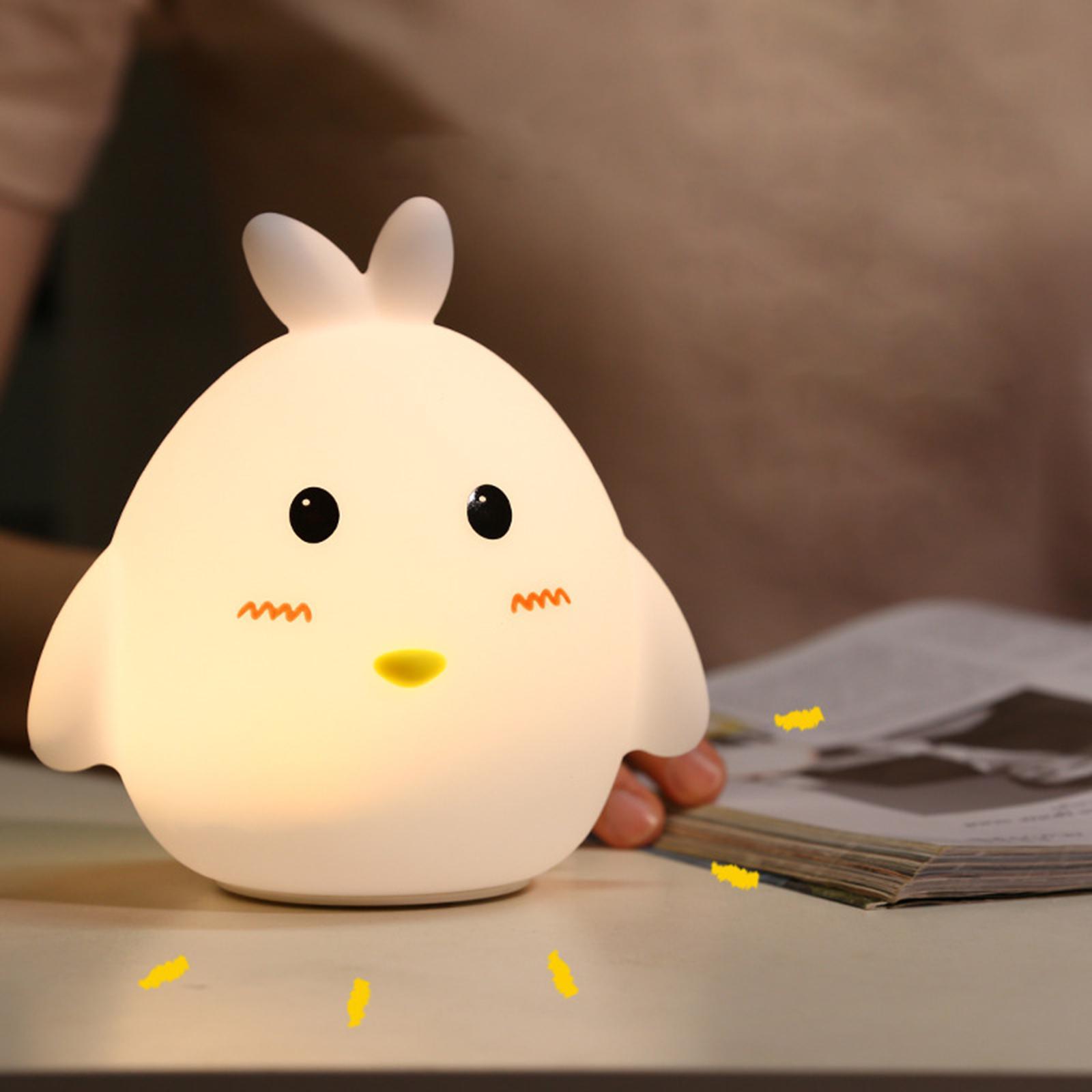 LED Bedside Table Lamp with Remote Control for Bedroom