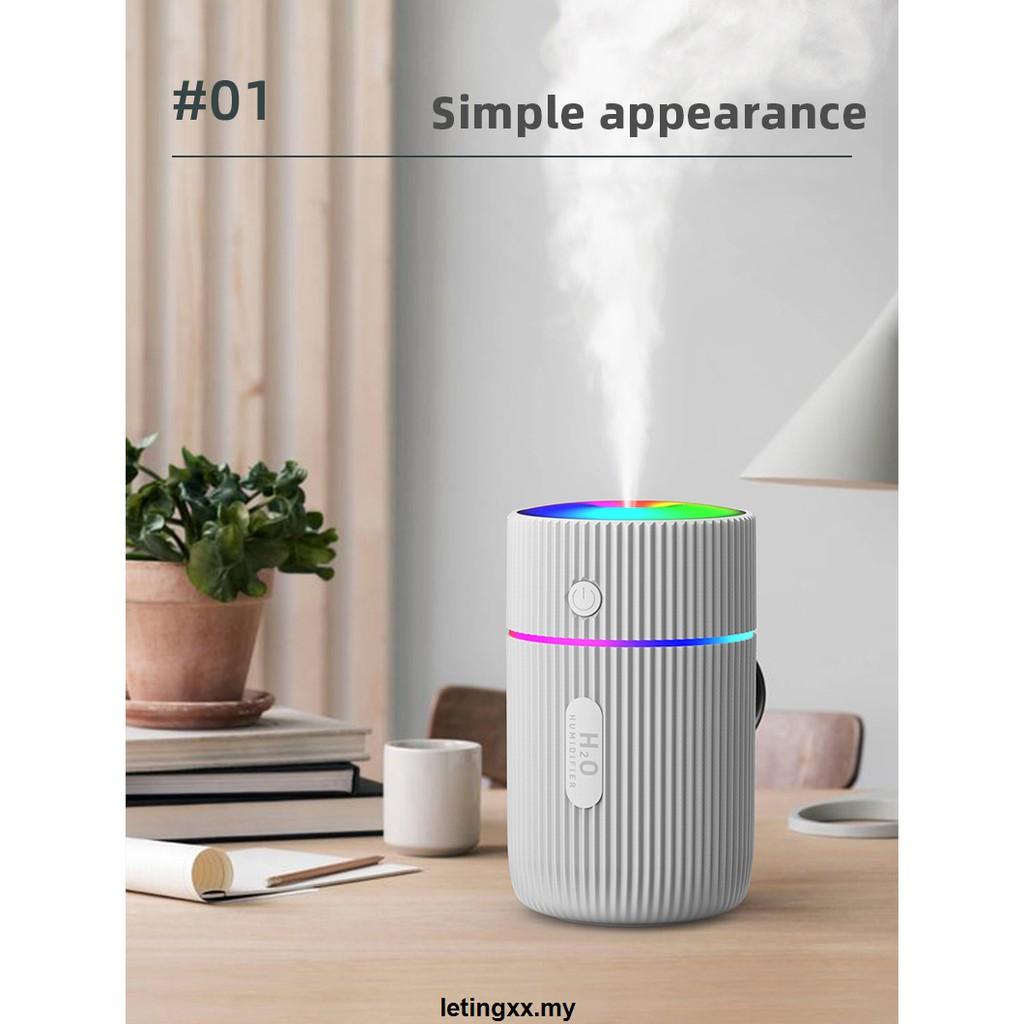 Máy Phun Sương Tạo Độ Ẩm Không Khí Mini Có Đèn Led