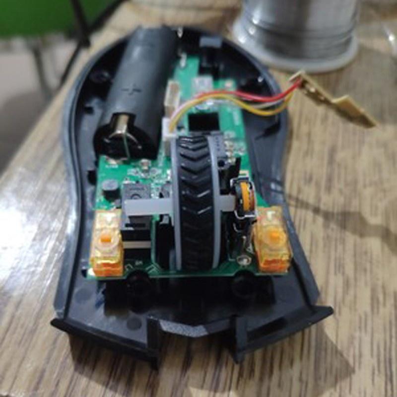 HSV New Arrival  2Pcs/pack TTC Dustproof Gold Mouse Micro Switch Micro Button Gold Contactor 80 Million Click lifetime Repair Parts