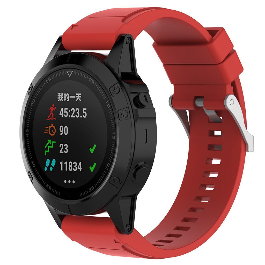 Silicone Wrist Band Replacement Strap for Garmin Fenix 5s Smart Watch